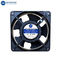 Ventilateurs de refroidissement axiaux AM12038HEC 115/230V à roulement à billes/à manchon EC 120*120*38mm