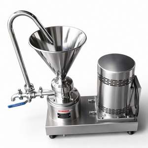 Moulin colloïdal à tahini en acier inoxydable Jmf80, petite taille, 50L-300L/heure - Product Image 6