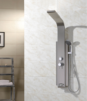 Panneaux De douche muraux SUS304 robinet colonne De Ducha salle De bains panneaux De douche De Massage tour or