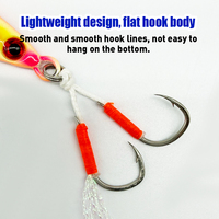 Leurres de pêche en mer, jigs métalliques, leurres de jigging, yeux 3D, wobblers coulants, appâts durs peints au laser, matériel de pêche