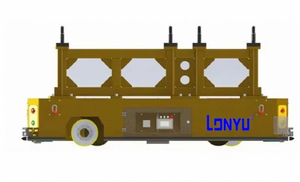 รถขนส่ง AGV สำหรับงานหนัก 14 ตัน พร้อมระบบนำทางแม่เหล็กและระบบหลบหลีกสิ่งกีดขวางด้วยเลเซอร์ รุ่น Backpack AGV a - Product Image 4