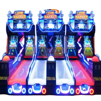 Machine de jeu à jetons pour 2 joueurs, machine de simulation de bowling Lane Master, à vendre