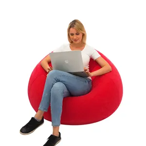 Wohnzimmer Lazy Sofa Günstiger Preis Aufblasbarer Sitzsack Stuhl für Erwachsene