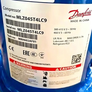 คอมเพรสเซอร์แบบสโครลสำหรับปั๊มความร้อนแบบใช้ลม MLZ038T4LC9 MLM038T4LC9 MLZ045T4LC9 MLM045T4LC9 24 โวลต์ อะไหล่ทดแทน - Product Image 3