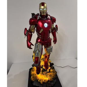 Mk7 Ironman tamaño pequeño 90cm resina artesanía modelo Marvel acción película personaje superhéroe - Product Image 1