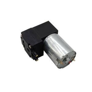 ปั๊มลมขนาดเล็ก 12V 120Kpa ปั๊มไฟฟ้าไดอะแฟรมแบบใช้คู่สำหรับน้ำและอากาศสำหรับเครื่องปั๊มนม - Product Image 1