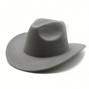 Sombrero de Vaquero de Ala Ancha de Alta Calidad para Hombre, Estilo Occidental, Poliéster y Algodón, Impresión Serigrafiada, 4 Estaciones, Uso Promocional - Product Image 5