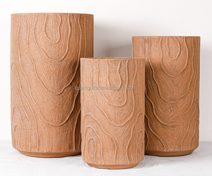 Pots à fleurs vintage de qualité supérieure, personnalisés, légers, pour intérieur/extérieur, avec trous de drainage, pot vintage - Product Image 1