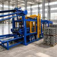 Machine à fabriquer des blocs entièrement automatique de bonne qualité QT6-15, machine à fabriquer des briques creuses pour la construction