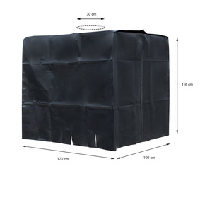 Cubierta Impermeable para Tanques IBC, de Tela Oxford 210D con Recubrimiento Plateado, Protección contra Polvo y Lluvia, Categoría de Producto: Cubiertas para Tanques - Product Image 2