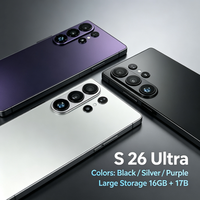 Nouveaux Smartphones Originaux S26 Ultra 2026 16 Go + 1 To Déverrouillage Facial Android 15 5G