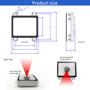 EMT8662C USB CMOS MRZ OCR قارئ ماسح جواز السفر جزءا لا يتجزأ من DM QR رمز وحدة الماسح الضوئي في المخزون - Product Image 6