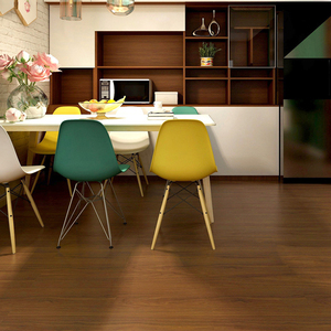 Venta al por mayor 1,5mm 2mm pegamento impermeable abajo Lvt suelo lujo azulejo de vinilo madera de roble como pegamento abajo 2mm suelo de vinilo - Product Image 3