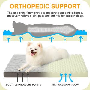 Hochwertige abnehmbare Abdeckung Unzerstörbares kau festes ortho pä disches Hunde bett für große Hunde - Product Image 2