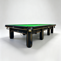 Table de billard et de snooker professionnelle 12 pieds, norme de tournoi, ardoise naturelle, coussinets en caoutchouc, pour club et usage domestique