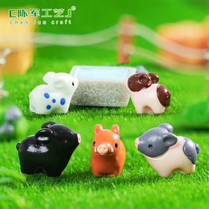 Figurines de cochons mignons pour le commerce extérieur, décorations de jardinage DIY, accessoires pour sacs surprises - Product Image 3