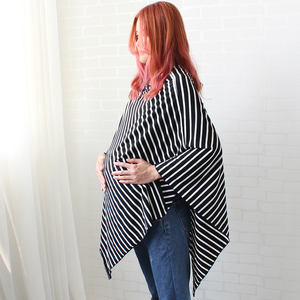 Grande taille spandex/polyester bébé siège auto poncho multi usage écharpe d'allaitement d'allaitement housse de protection - Product Image 2