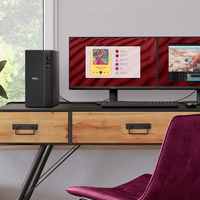 PC Desktop Bisnis Dell ECT1250 dengan Core I7, RAM 16GB, SSD 512GB, Kartu Dedikasi GT730-4G, Baru, Colokan AS, Garansi 3 Tahun