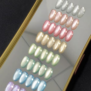 AILANUO Esmalte de Uñas en Gel Ojo de Gato Loto Verde Ramificado de 8 Colores 15 ml Gel Ojo de Gato Sin Formaldehído Sin HEMA OEM ODM Gel Neón - Product Image 2