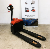 Nouveau chariot élévateur électrique mini 1,5t 1,8t 2t 3t Chine avec batterie au lithium, longueur de la fourche 1150 mm, garantie 1 an