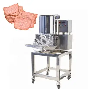 뜨거운 판매 싼 가격 돈까스 고기 패티 감자 메이커 자동 버거 패티 만들기 기계