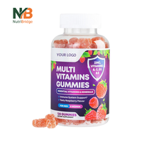 Gummies vitaminées à prix réduit, haute absorption, vitamine C, complexe B, stimulation immunitaire pour adultes, soins quotidiens de santé