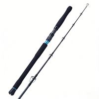 Joran Pancing Baitcasting Air Tawar & Air Asin Serat Karbon Aksi CEPAT Ultra Ringan untuk Penggemar Memancing di Laut