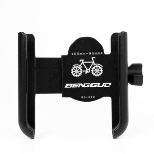 Support de téléphone pour vélo Yueli en alliage d'aluminium, réglable de 45 à 95 mm, pour vélo électrique, moto, navigation - Product Image 5