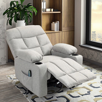 Canapé de massage pour adultes vendu directement par le fabricant, avec télécommande, peut pivoter, chaise multifonctionnelle