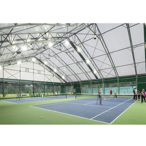 Toit en tissu tendu PVDF pour stade, aire de jeux, structure de membrane architecturale, tente de toit pour terrain de padel - Product Image 2