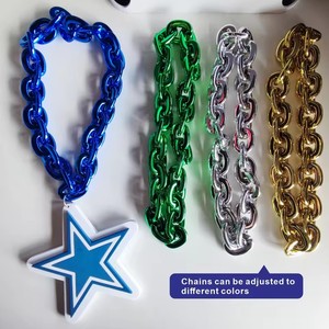 Collier Géant 3D en <span class=keywords><strong>Mousse</strong></span> EVA pour Fans de Football, Baseball et Équipes Sportives – En Stock – Cadeau Promotionnel de Marque - Product Image 4