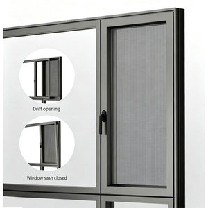 Ventana Corredera <span class=keywords><strong>de</strong></span> Aluminio <span class=keywords><strong>con</strong></span> <span class=keywords><strong>Rotura</strong></span> <span class=keywords><strong>de</strong></span> <span class=keywords><strong>Puente</strong></span> Térmico, Doble Acristalamiento, Insonorizada, Ahorro <span class=keywords><strong>de</strong></span> Energía, <span class=keywords><strong>Ventanas</strong></span> <span class=keywords><strong>de</strong></span> Aleación <span class=keywords><strong>de</strong></span> Aluminio, Venta al por Mayor <span class=keywords><strong>de</strong></span> Fábrica - Product Image 3