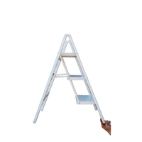 Nouvelle échelle pliante multifonctionnelle portable moderne 2025 en alliage d'aluminium épaissi pour usage domestique, escalier et extérieur