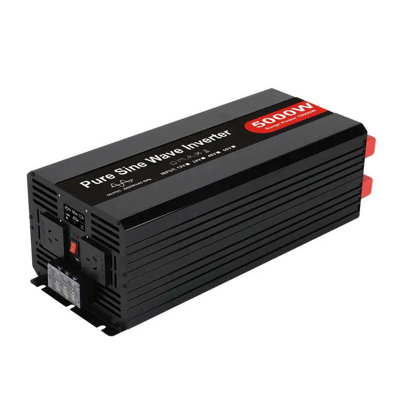 Inversor solar de alta frecuencia, 12 v, 220v, 5000w, 12 vdc a 120 vac