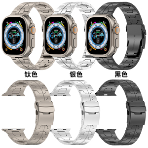 <span class=keywords><strong>Bracelet</strong></span> en titane pour montre série 11/10/9/8/SE/3 (46/45/42/44/49 mm) - <span class=keywords><strong>Bracelet</strong></span> en métal - Product Image 2