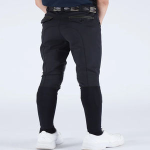 Pantalones ecuestres de secado rápido para niños de 6 <span class=keywords><strong>a</strong></span> 16 <span class=keywords><strong>a</strong></span>ños, pantalones de <span class=keywords><strong>montar</strong></span> <span class=keywords><strong>a</strong></span> <span class=keywords><strong>caballo</strong></span> pequeños, empuñaduras de rodilla, Spandex de bolsillo transpirable suave - Product Image 4