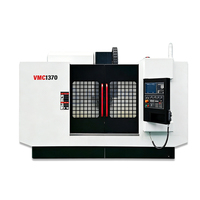 Centre d'usinage vertical CNC VMC1370 à broche unique haute vitesse et robuste, table 1300x700x700mm, BT40