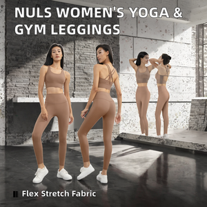 <span class=keywords><strong>Nuls</strong></span> vêtements de Yoga <span class=keywords><strong>pour</strong></span> femmes haute qualité Yoga entraînement sport pantalons de gymnastique motif solide vêtements de sport Leggings - Product Image 6