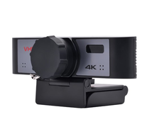 Caméras de Conférence 4K OEM ODM Direct Usine, Webcam USB Grand Angle 110° avec Suivi Humanoïde IA, Double Micro USB3.0 pour Diffusion en Direct