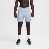 Shorts de sport pour hommes, taille mi-haute élastique, respirants, anti-transpiration, pour le cyclisme et la course à pied