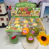 Nieuwe schattige knijpmuziek TPR langzaam terugverende grappige dierenvormige knijpmuziek simulatie fruitmodel decompressie cadeau voor alle leeftijden