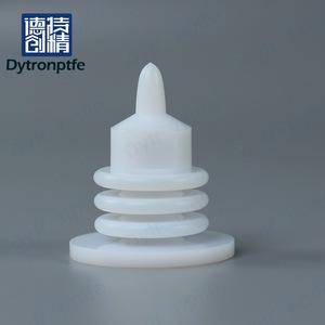 Tubería Corrugada de PTFE Dechuang, Grado Alimenticio, Certificada por la FDA, de -190 a 260 Grados Celsius, Tubo Flexible de Pared Simple para Envasado de Líquidos - Product Image 1