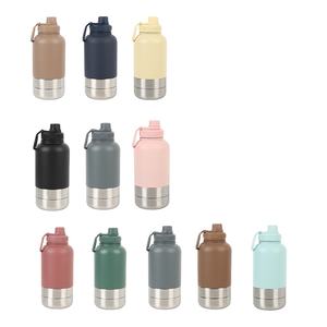 Bouteille d'eau isotherme en acier inoxydable de 32 oz sans BPA, personnalisable, pour le sport et le camping – Meilleure vente - Product Image 2