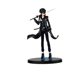 ศิลปะดาบอะนิเมะออนไลน์ Kirito หุ่น2D พีวีซีตั้งโต๊ะเครื่องประดับสภาพใหม่ขายส่ง - Product Image 5