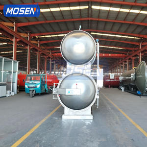 <span class=keywords><strong>Autoclave</strong></span> orizzontale storta sterilizzatore per la bottiglia di plastica nella fabbrica di cibo - Product Image 2