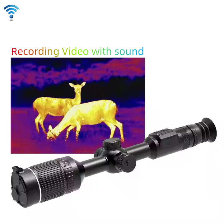 HTI 1300m Thermal Imaging Scope for Hunting 384*288 54mm 16x Thermal ...