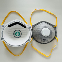 Masque anti-poussière jetable certifié FFP2 EN149 en gros avec valve respiratoire, tissu non tissé, 5 couches, respirateur et masques FFP2