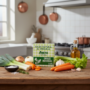 Top qualité fabriqué en espagne 12X330ml délicieux ingrédients purs délicieux bouillon de légumes délicieux pour l'exportation - Product Image 3