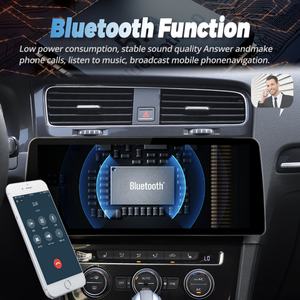 Lecteur vidéo de voiture Android 13 avec écran de 12,3 pouces, autoradio 2Din pour VW Golf 7 MK7 GTI 2011-2021, GPS, multimédia, Carplay, unité principale - Product Image 4