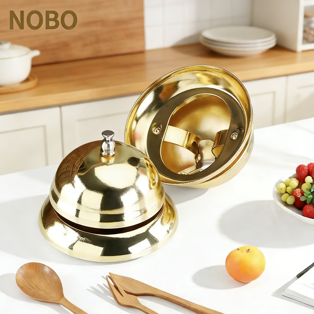 Custom Logo Call Service or Remind Someone Simple Loud Bell Restaurant School Hotel Meal Bell